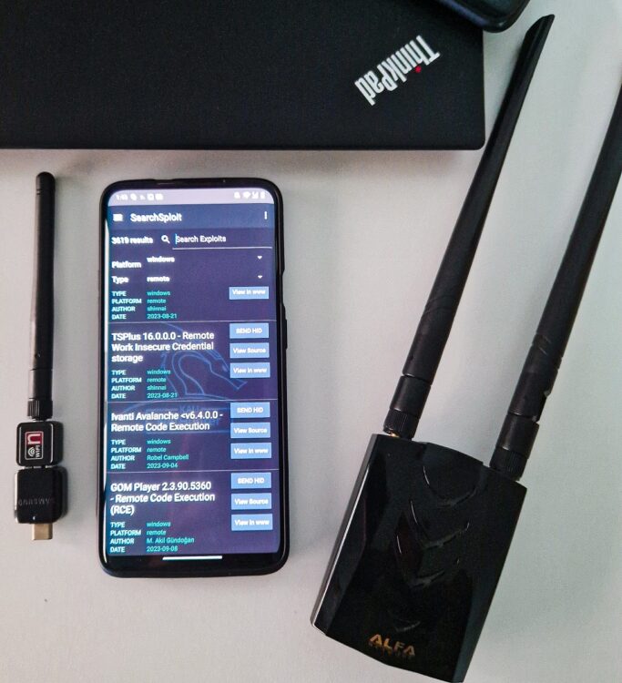 NetHunter Hacker XIV: Find exploits using SearchSploit and setup Wi-Fi Pineapple connector
