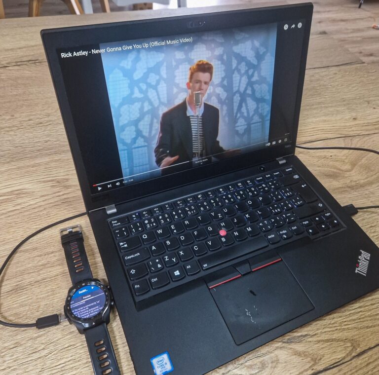 TicWatch Pro as a Keystroke Injector