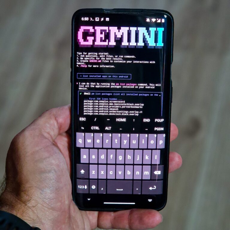 How to Install Gemini CLI on Android using Termux