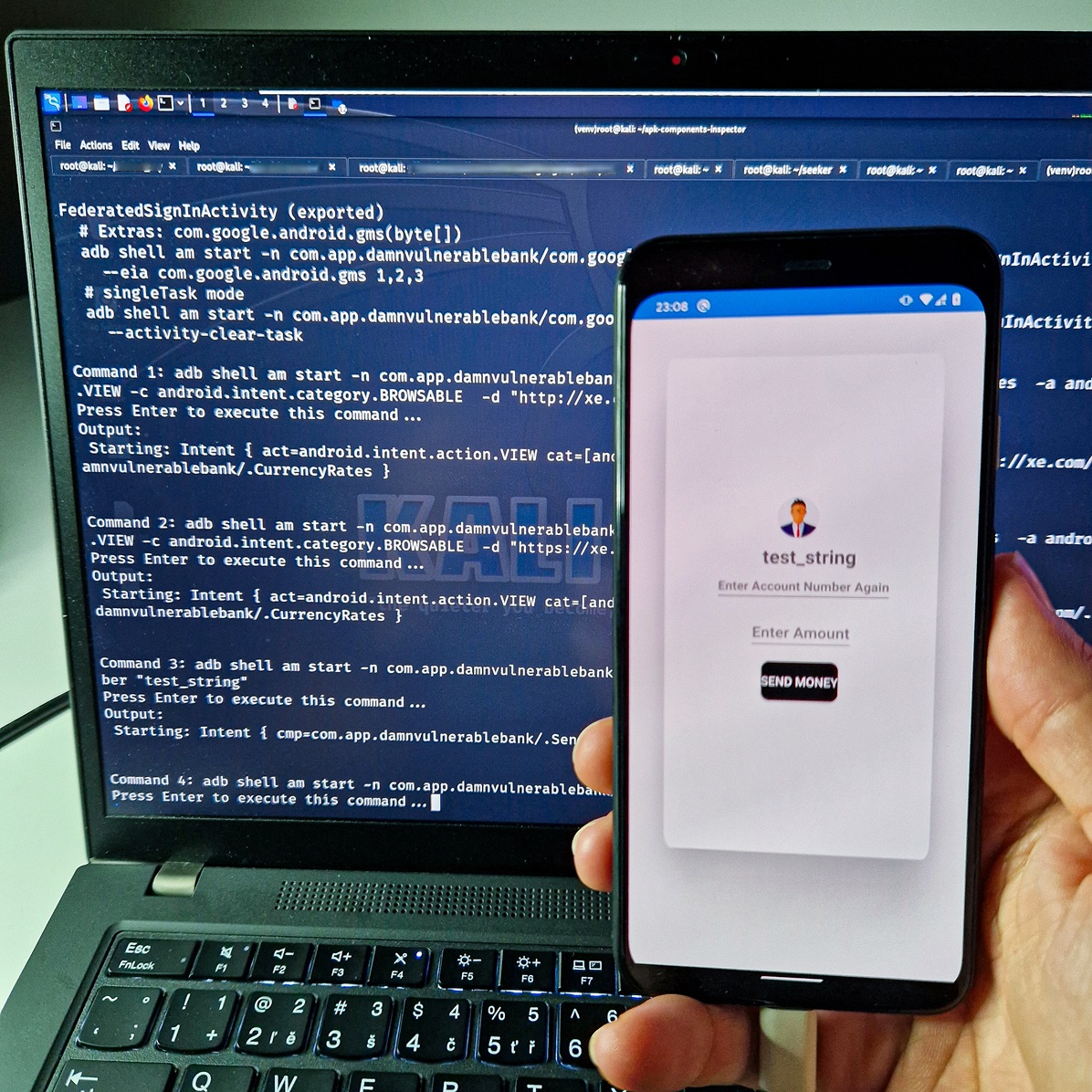 Automating Android App Component Testing with New APK Inspector