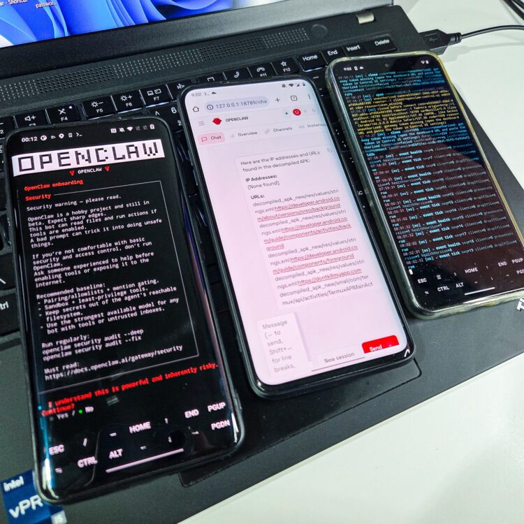 openclaw running on Android.