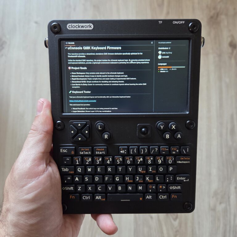 Fixing uConsole Trackball and Keyboard Issues